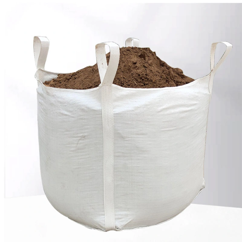 Best Selling Jumbo Bulk Bags 500kg 1000kg 1500kg 2000 Kg 2500kg 3000kg PP Jumbo Ton Bag for Construction Materials Big Bags Container