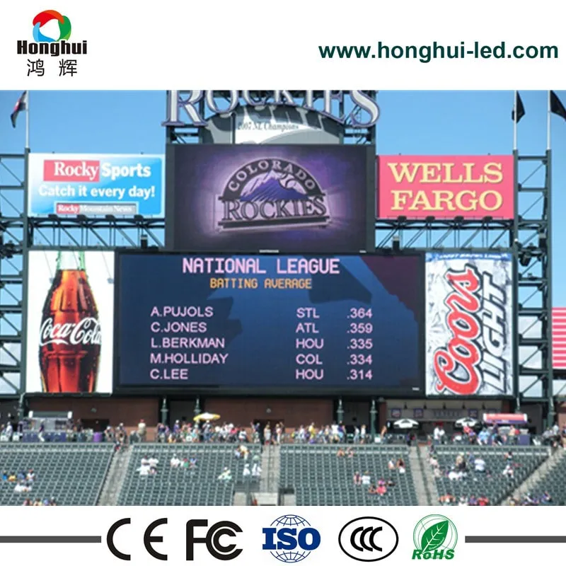 Rental Stage Show High Contrat SMD P3.91 Outdoor LED Display