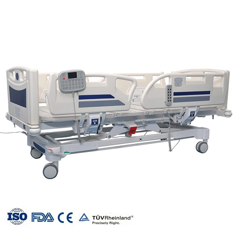 High Quality Medical Equipment Multifunctional Manual Sickbed Bed for Clinical Nursing of Elderly People and Disable Man