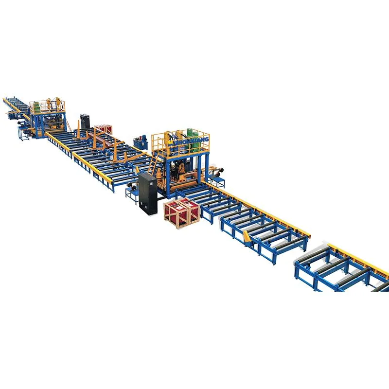 Assembly Welding Straightening Automatic Horizontal H Beam Production Line