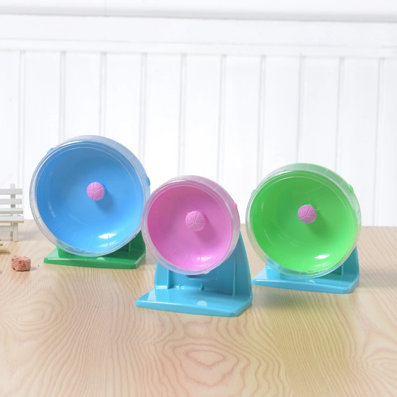 China Wheel Factory Wholesale/Supplier Pet Products Hamster Running Wheel Small Pet Toy Wheel Hamster Interactive Toys