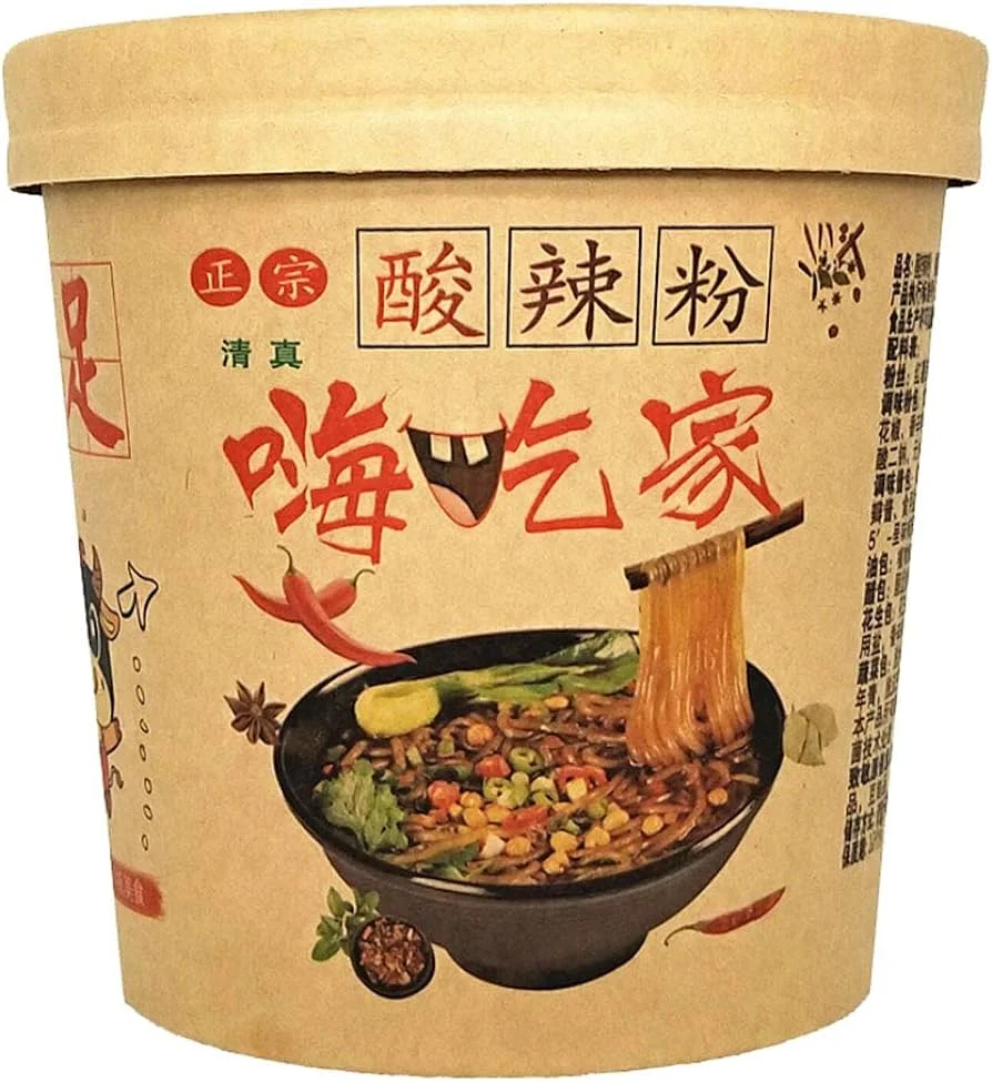 Instant Vermicelli Chinese Famous Snack Hot and Sour Flavor