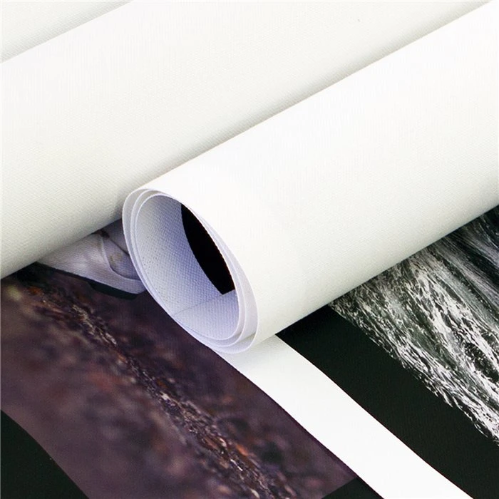 Unisign Coated Blank Sublimation 100% Waterproof Polyester Inkjet Canvas Fabric for Inject Printing