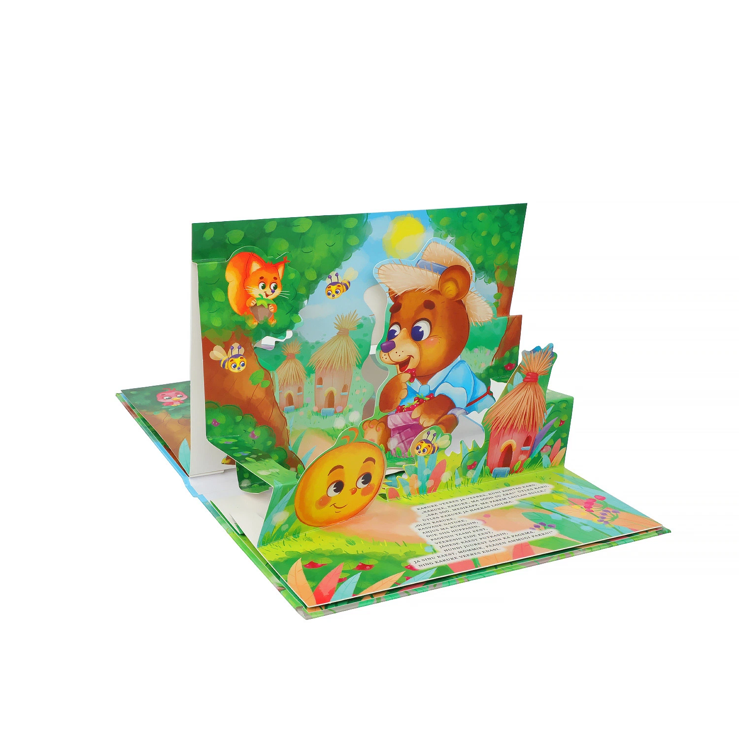 High quality/High cost performance  Puzzle & Pop-up Book or Greeting Card Printing Service