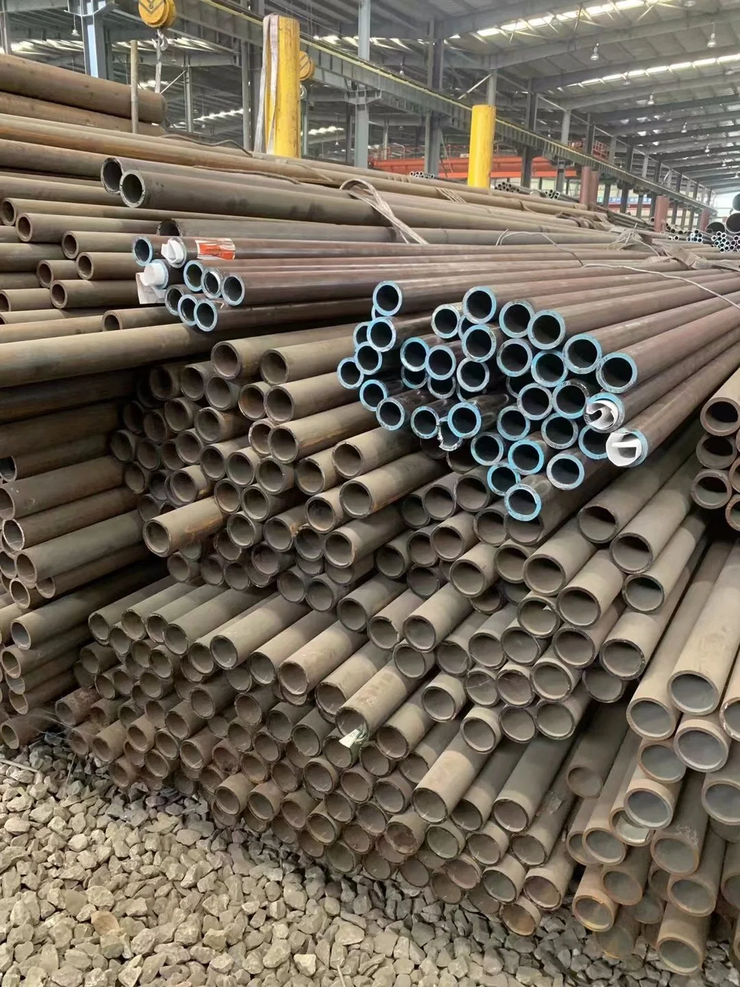 ASTM A333 Grade 6 A334-1.6 ASTM A334-7.9 Low Temperature Mild Seamless Steel Pipe for Construction