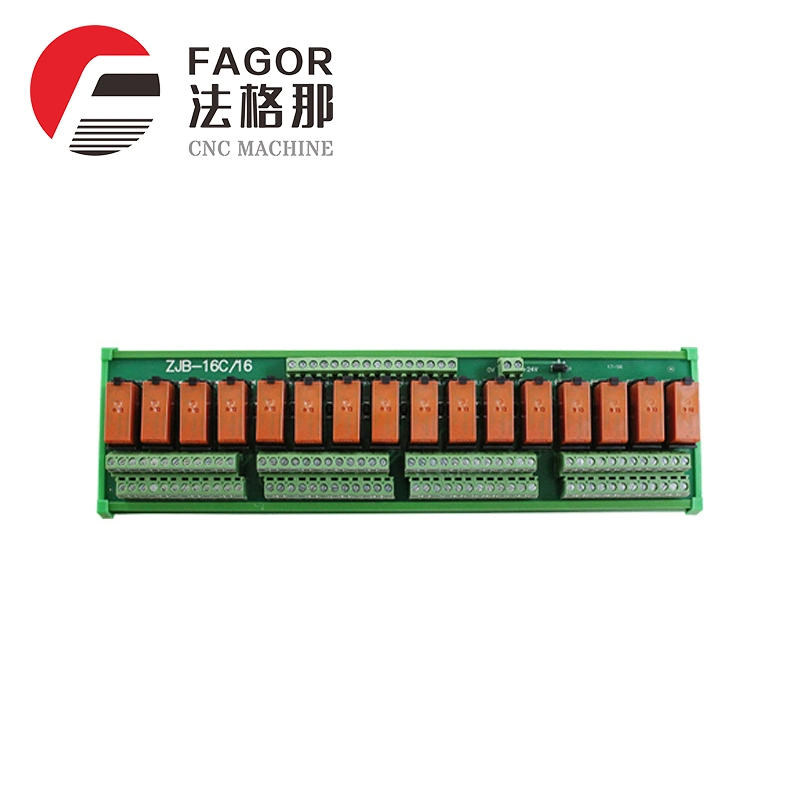 Multifunction 16 Channel Relay Board Module Zjb-50b/16f16 for Fanuc/Siemens System