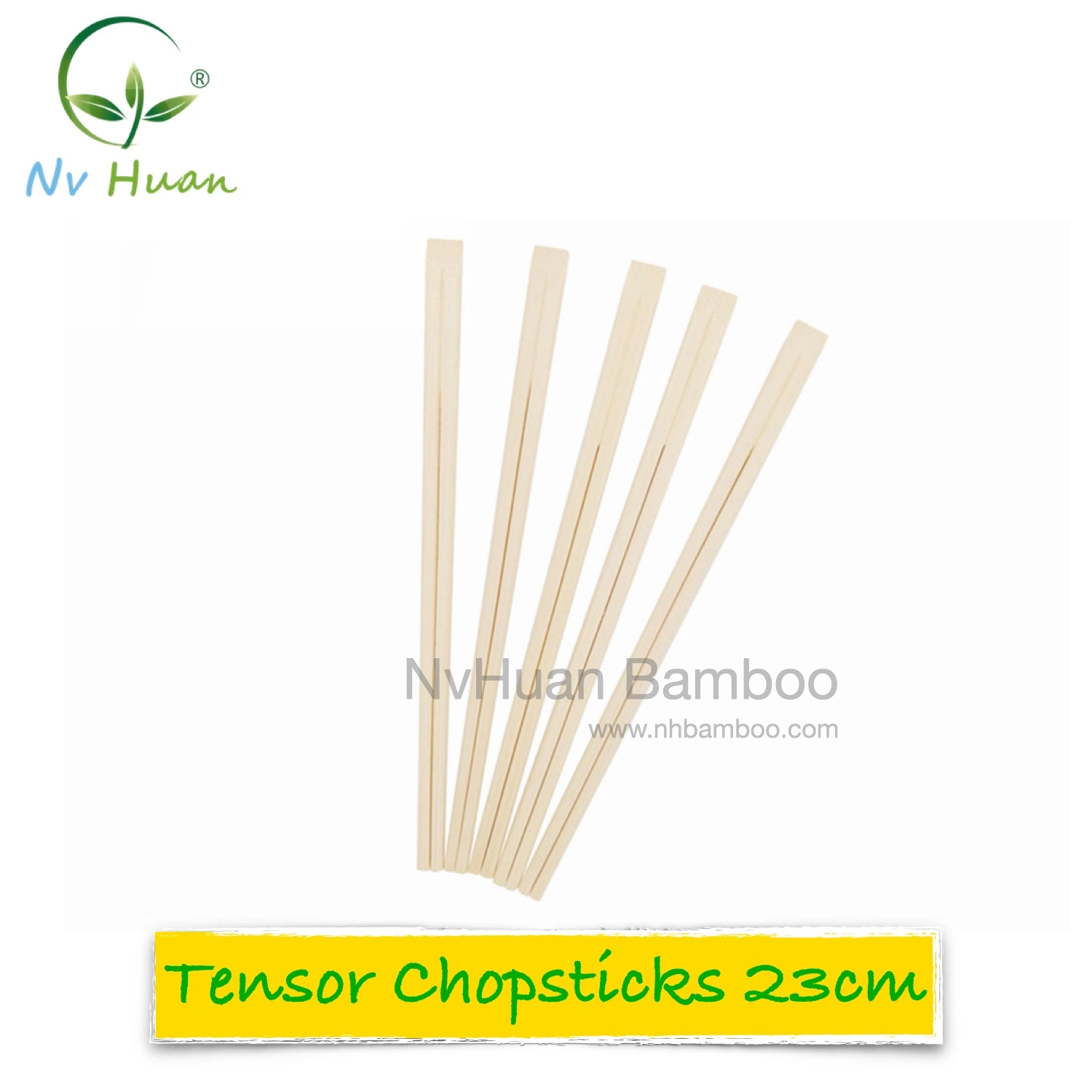 Couvercle de papier complet personnalisé de la MAO baguette de bambou