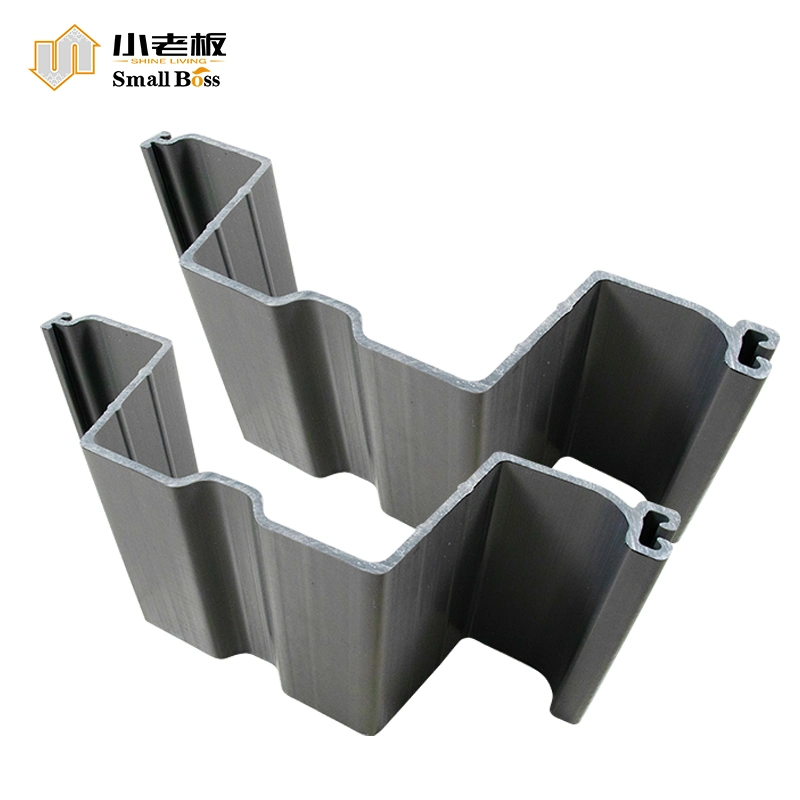 PVC Foamwork Fillet Plastic Sheet Pile The Trench Pile Grey Color 10mm Thickness