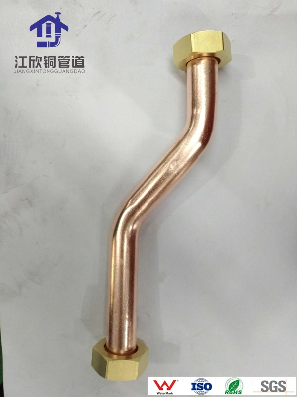 Copper Connection Pipe Refrigeration Machine Fitting