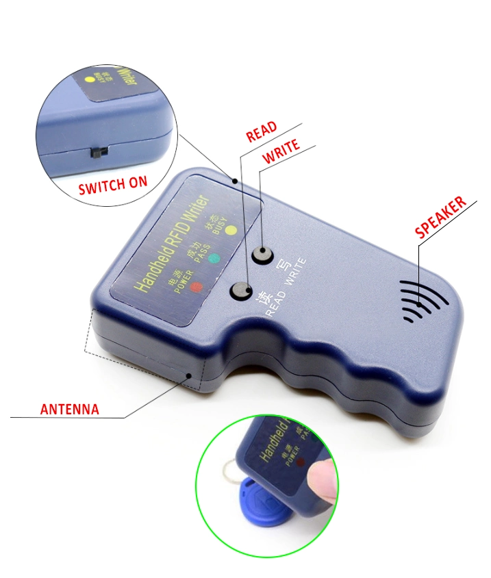 China Good Supplier 125kHz ID Card Duplicator T5577 RFID Key Card Reader