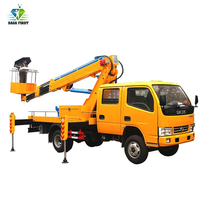 CE ISO Hydraulic Truck Mounted Aerial Tower Boom Lift