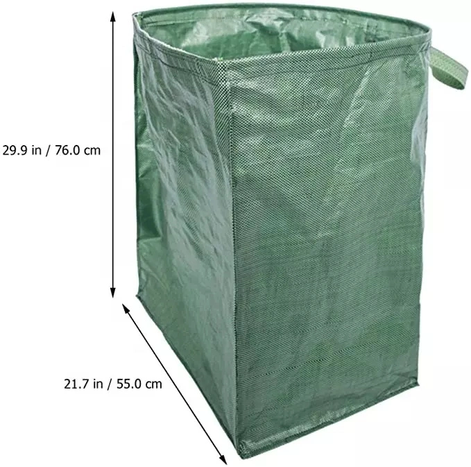 Folding Waterproof Waste Bag for Leaf Collection Garden Landscape Storage Bags