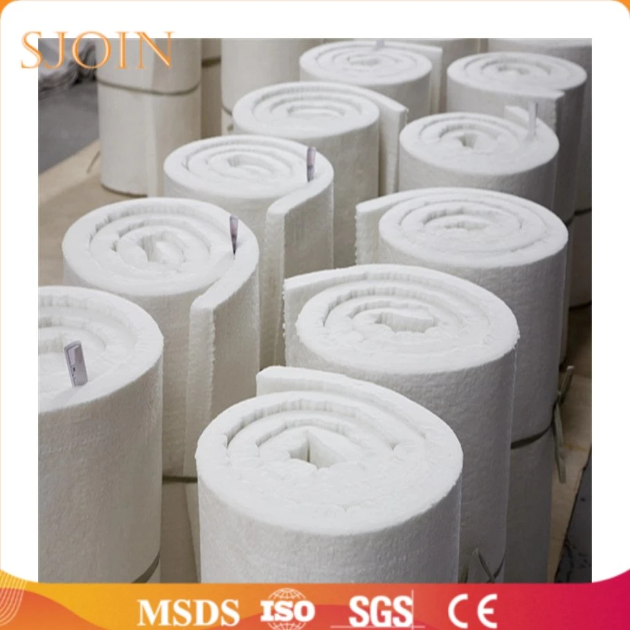 1260c 96kg/M3 128kg/M3 China Price of Ceramic Fiber Blanket Fire Prevention Aluminum Silicate Fiber Felt/Blanket