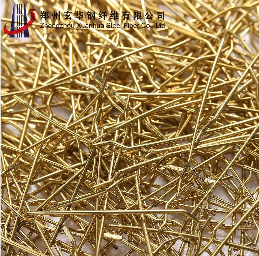 High Strength Copper-Plated Steel Fiber Synthetic Fiber Railway Engineering