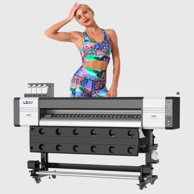 طابعة Sublimation Printer 1.9m i3200 Head Sublimation Printer للطباعة على القمصان