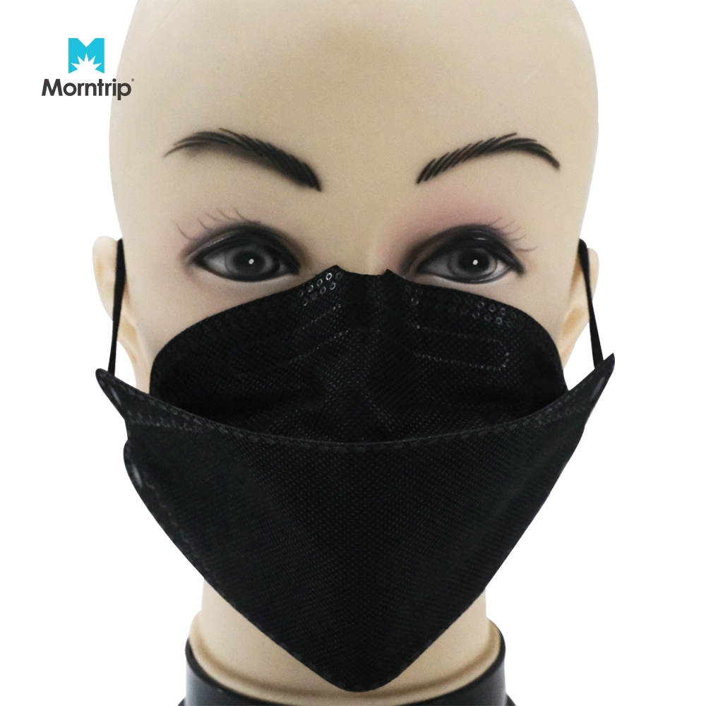 Fabricante Venta directa OEM Servicio transpirable Meltblown 4 Ly no tejido Mascarilla desechable con nivel de protección FFP2