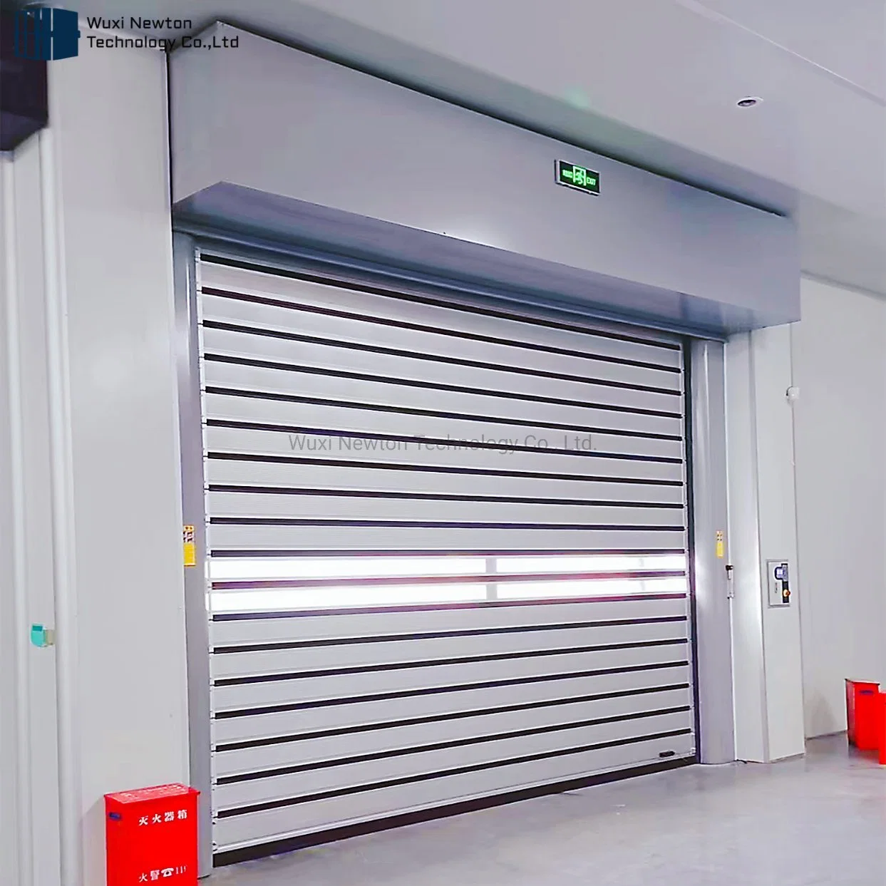 Factory Direct Sale Aluminum Spiral Fast Speed Roll up Door