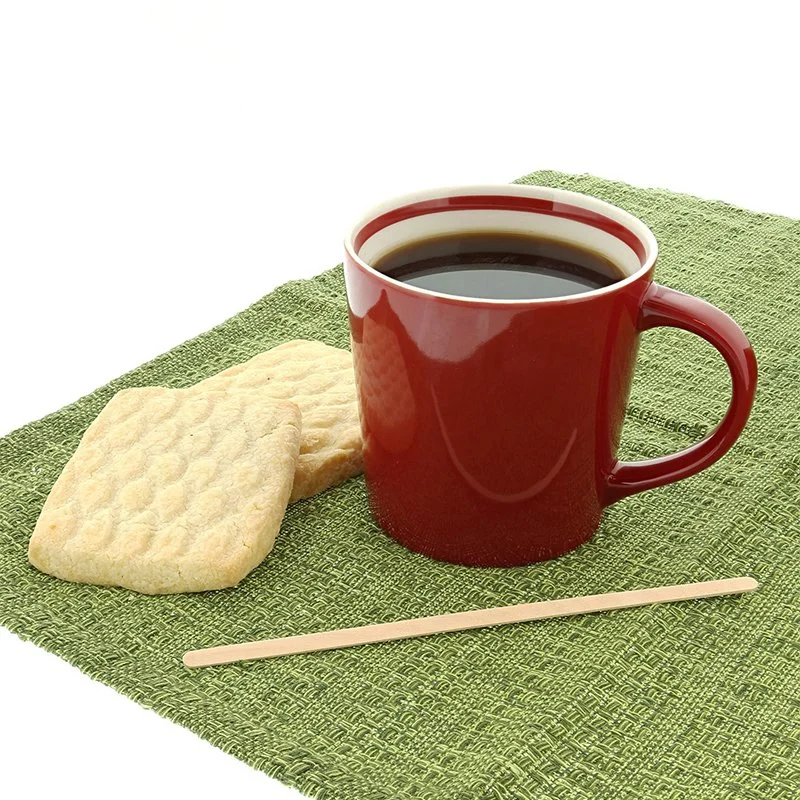 China Suppliers Disposable Wooden/ Bamboo Coffee Stirrer with Paper Wrapped