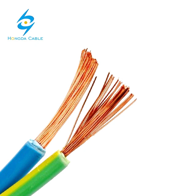 Single Core Class5 Electric Wire Flexible Hose Ues Cooper Cable 1.5mm 2.5mm 4mm 6mm 450/750V