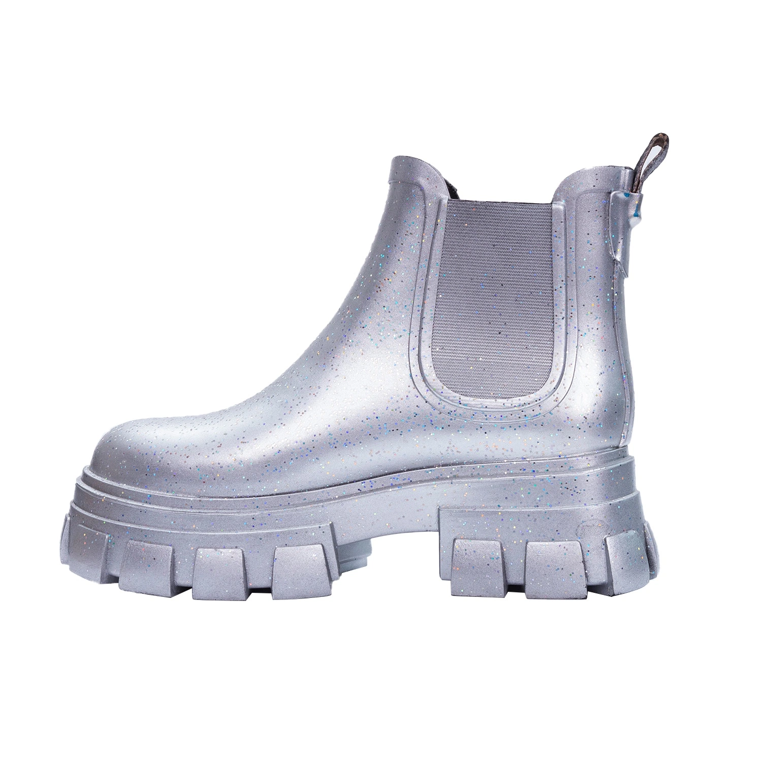 Young Lady Superior Design Fashion Dazzling PVC Rain Boot