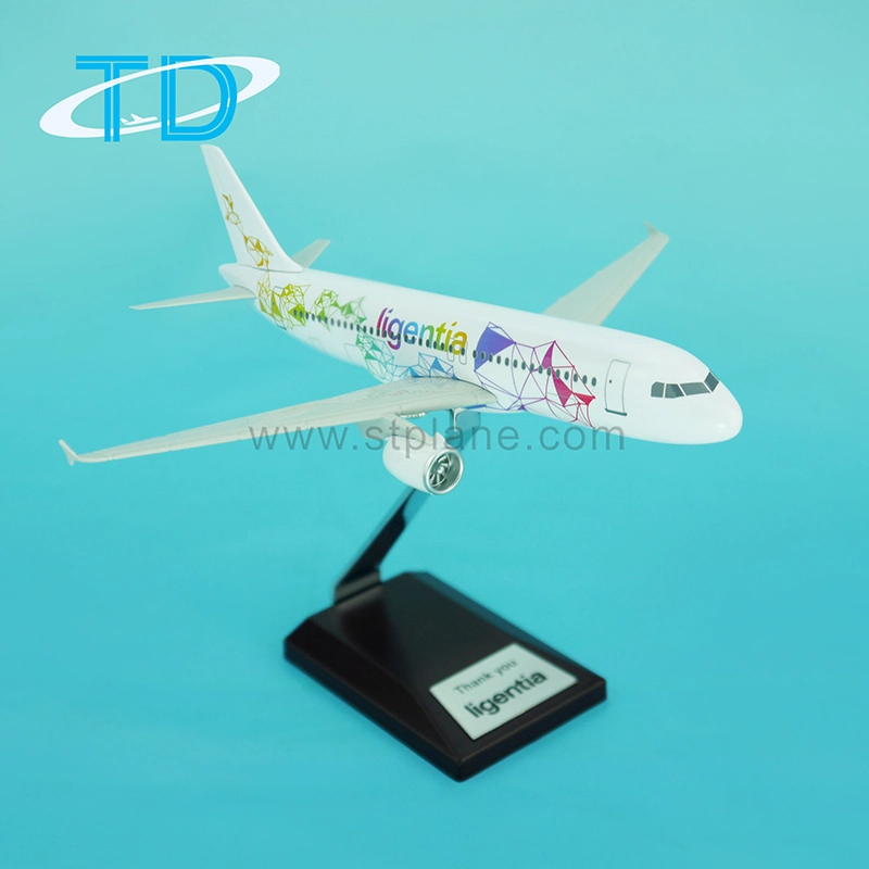 Ligentia 1: 200 Scale Model Airplane A320 Resin Toy Model