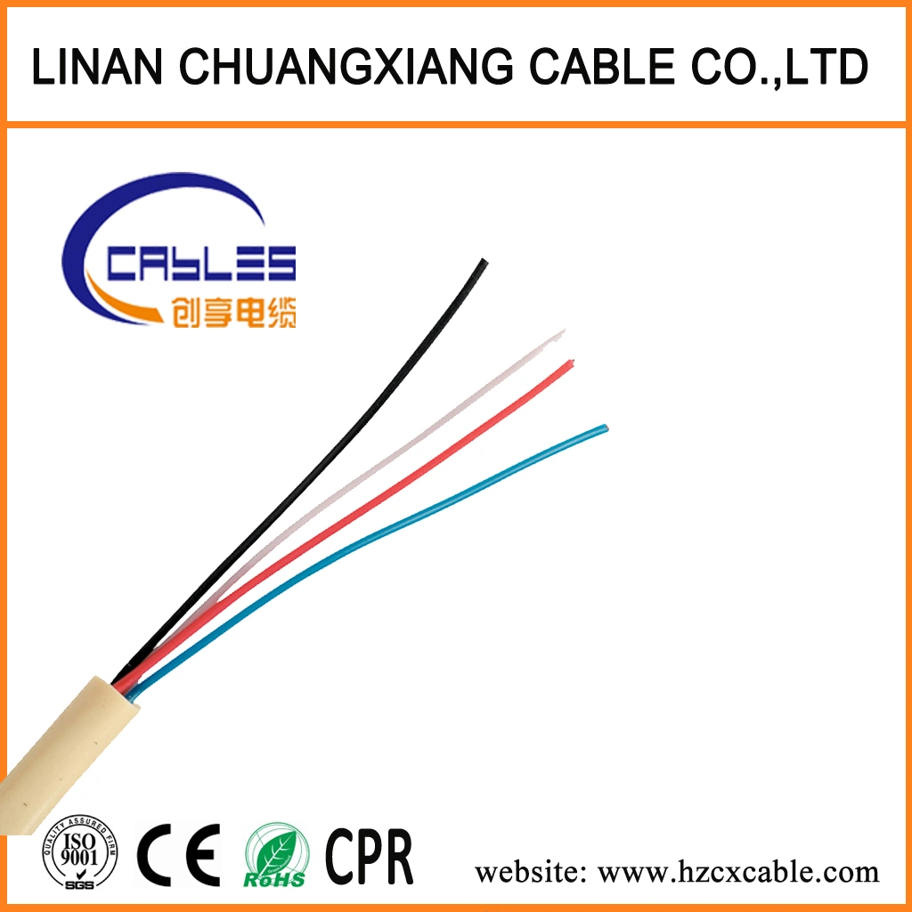 China Hot Sale Indoor Telephone Cable with ISO CE RoHS Sample Free Communication Cable Data Cable Cu/CCA/CCS Copper Clad Steel