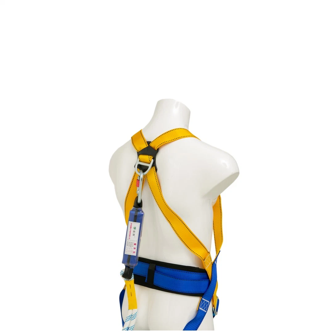 Worker Aerial Working CE PPE Webbing Fall Arrest Full Body Safety Harness