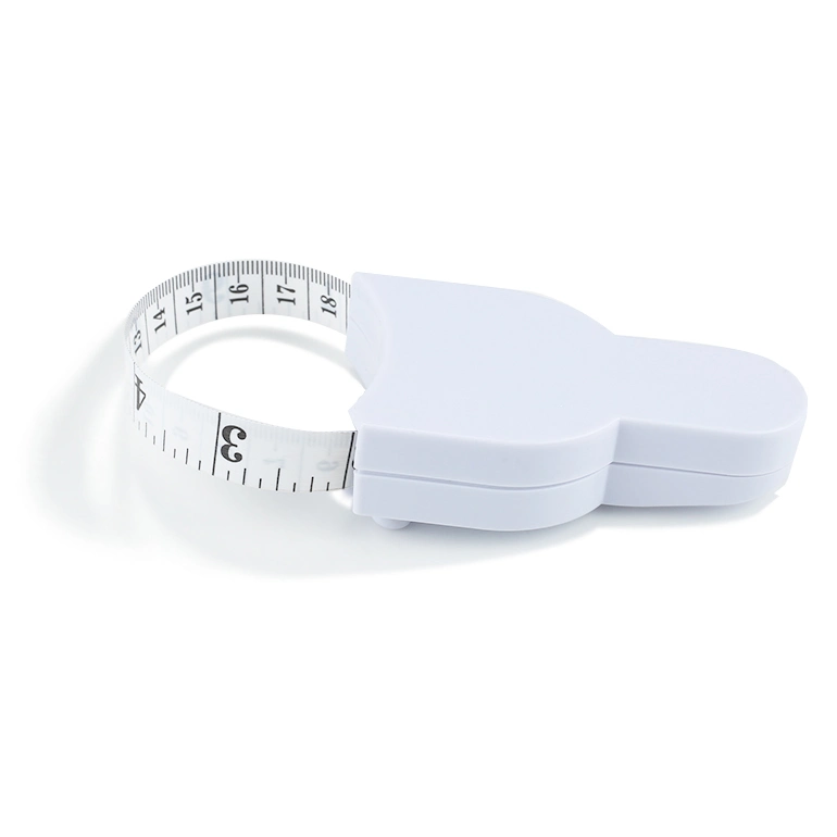 Tailor's Material Eco-Friendly Fiberglass Waist Tape Measure Measuring The Chest for Health Care Use