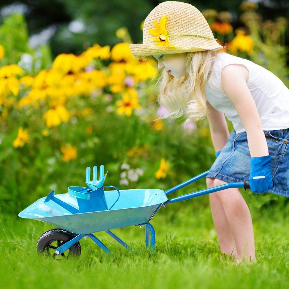 Belle conception de serre-roues en acier pour enfants Outils Mini chariot