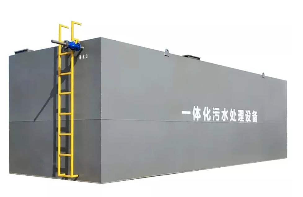 Containerized Mbr Sewage Salt Water Treatment Machinery Seawater Desalination System Plants