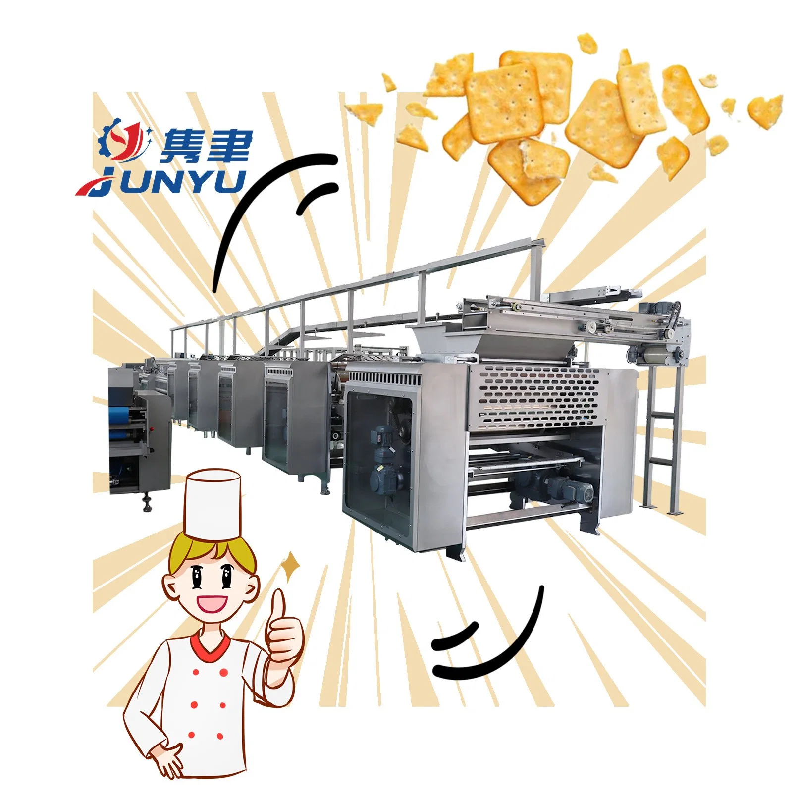 Biscuit Forming Machine Biscuit Plant Cookie Baking Oven