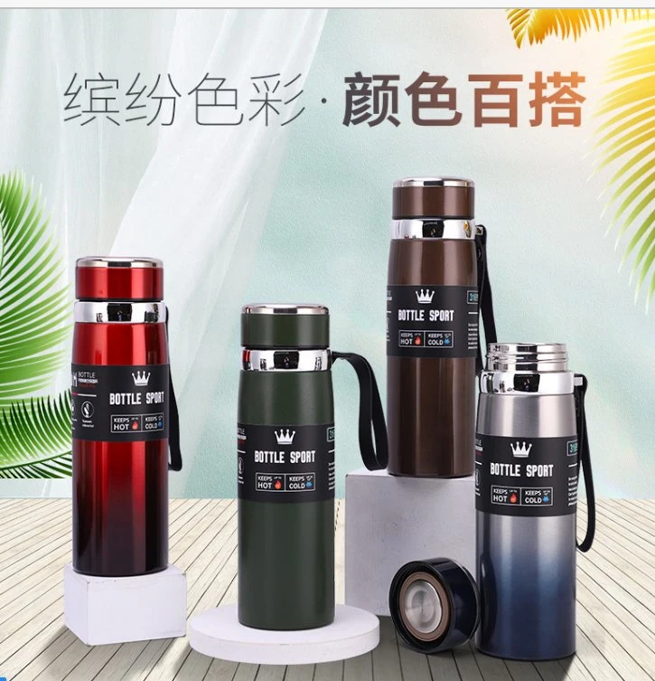 Manufacturers Thermoses Bottle 316 Stainless Steel Vacuum Flasks Large Capacity Water Bottles Customized Business Gifts Wholesale/Supplier