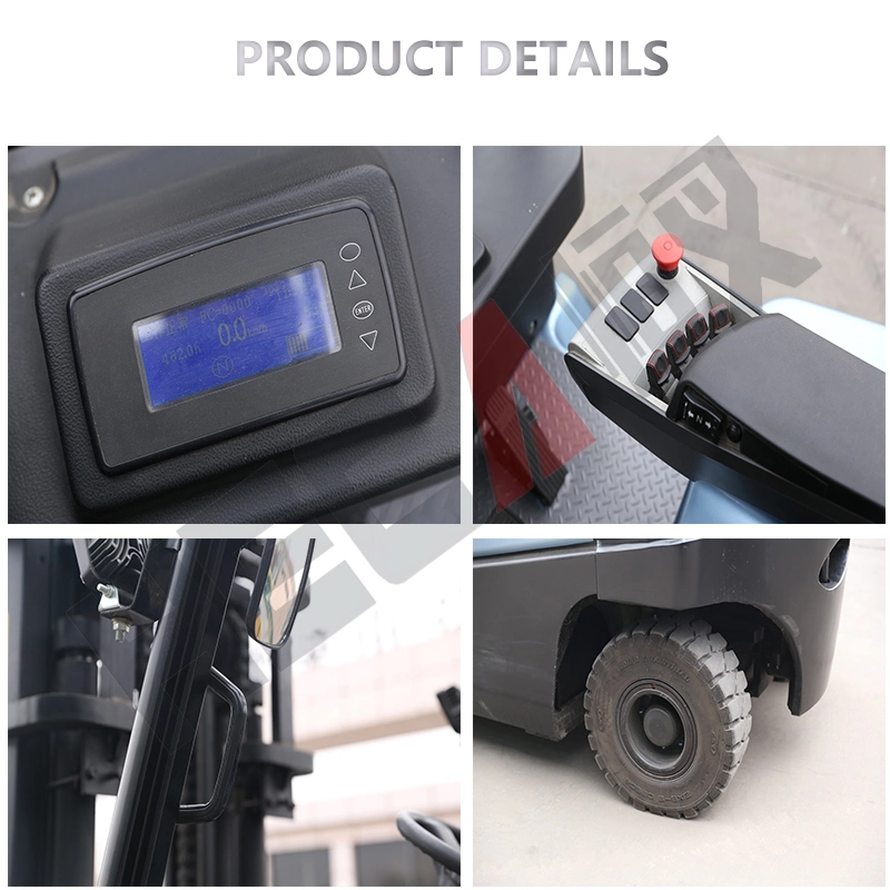 Lithium Battery\Mini\5tons\Transport Electric Forklift Fingertip Control System