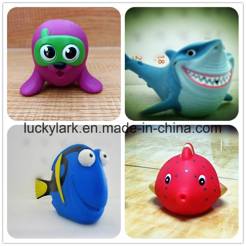 Soft PVC Gushed Toy Squirt Water Bathtoy for Kids Eddy Toys