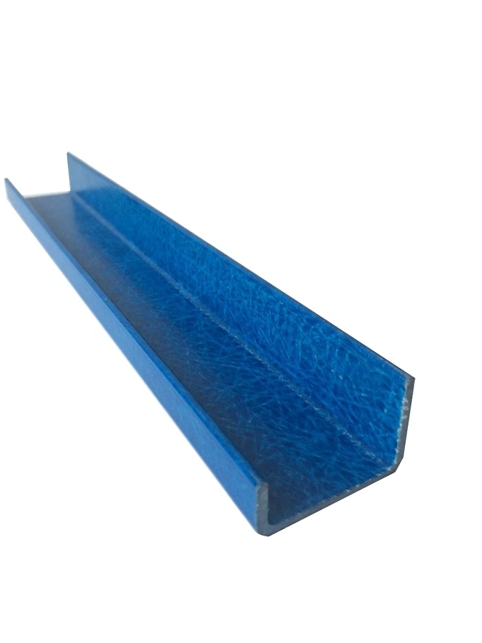 Fiberglass FRP U-Profiles Tube for Building Material/FRP Roof Tile