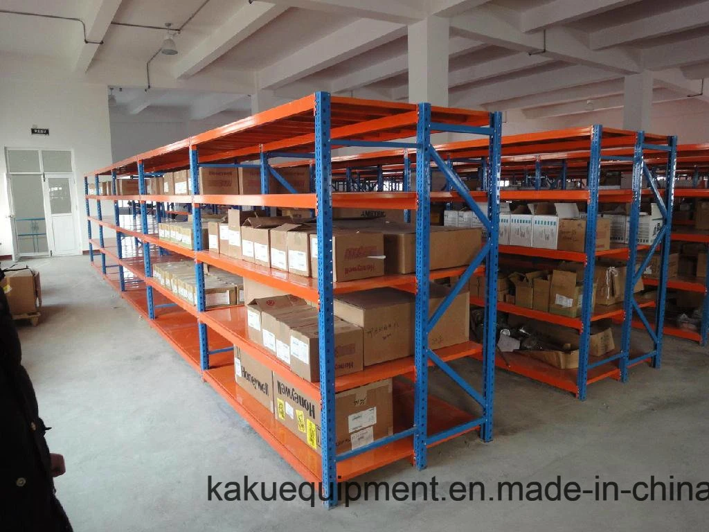 Industrial Warehouse Storage Steel Long Span Rack with Medium Duty Shelf