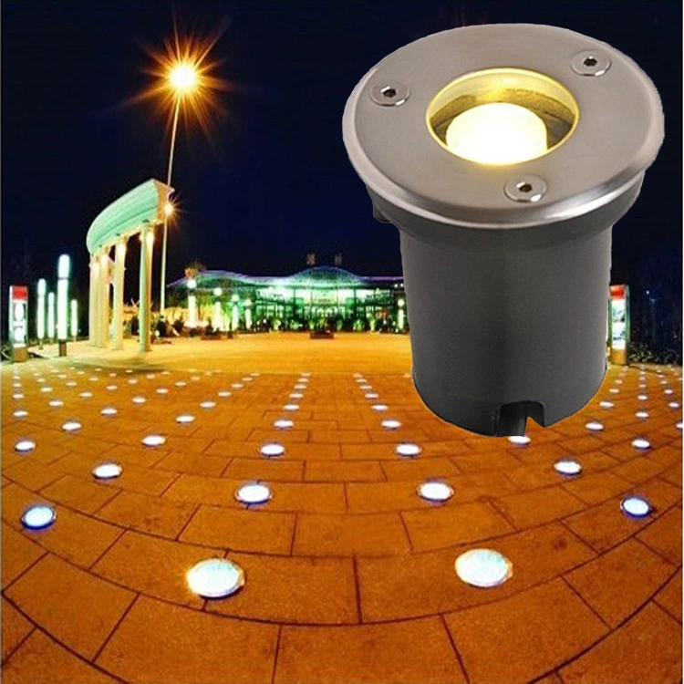 Hot Sale Small Power LED Light Buried Light Outdoor Waterproof Under Ground Lamp