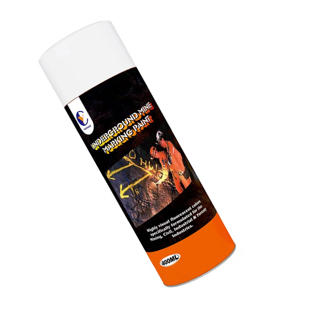 Outdoor-Untergrund Mine 360 Grad Flourescent Marking Paint Spray