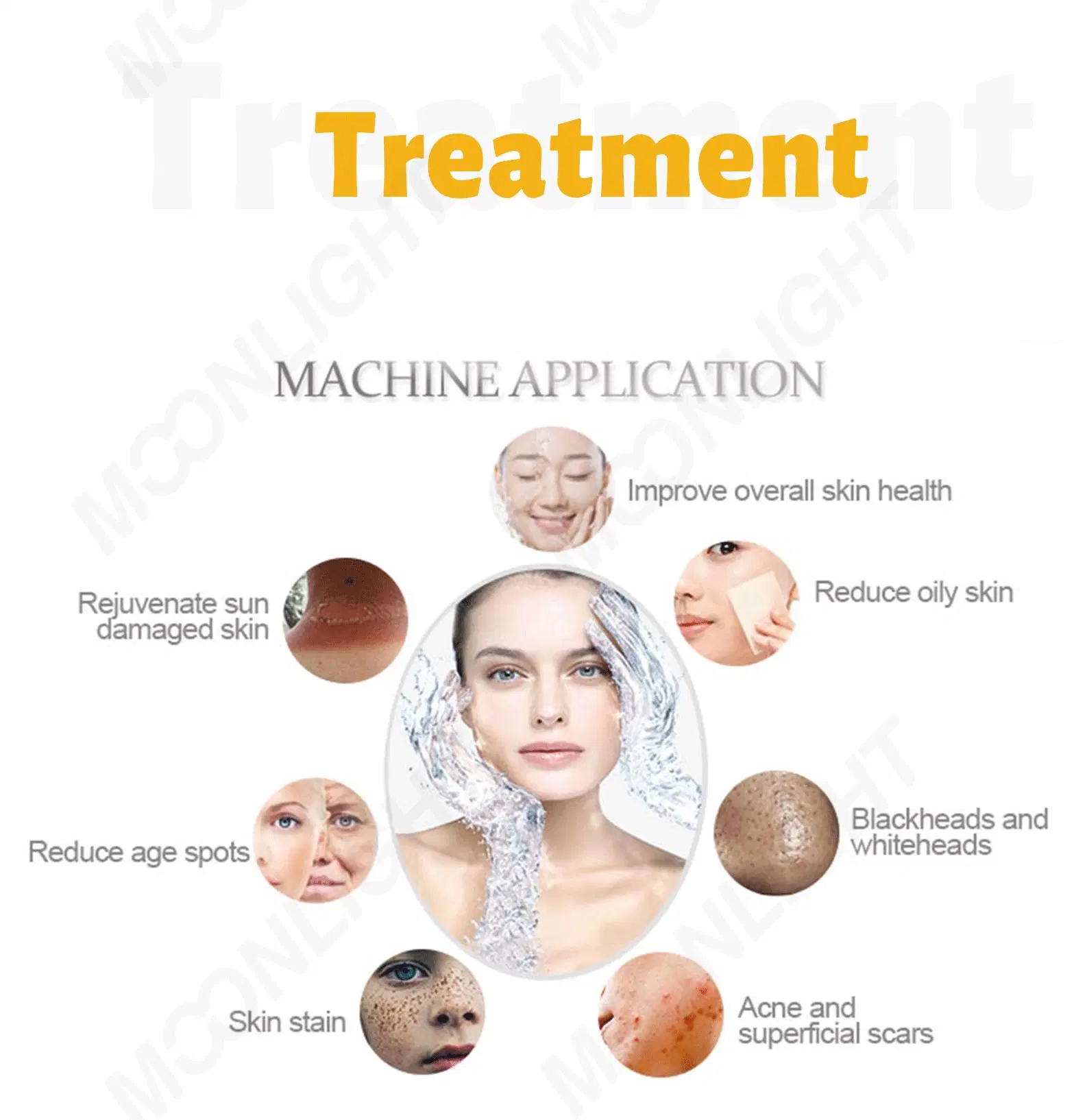 Hydra Dermabrasion Facial Skin Rejuvenation Water Oxygen Jet Beauty Equipment