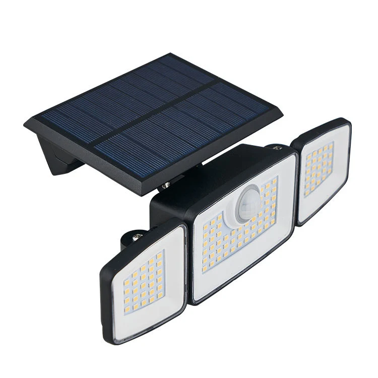 Factory Outdoor LED Garden Wall Solar Security Light Lamp with Motion Sensor