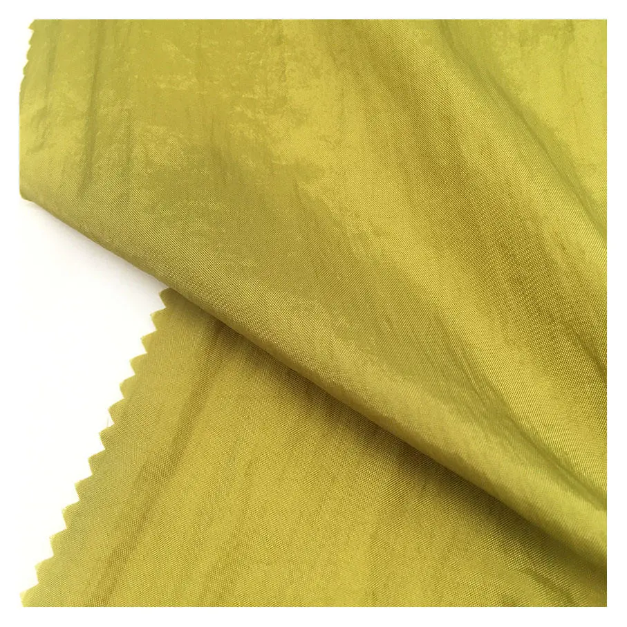 Waterproof 100% Nylon Spandex Soft and Crepe Comfortable Fabric Full Dull Taffeta Fabrics for Coat and Down Jacket Garments of Ribstop