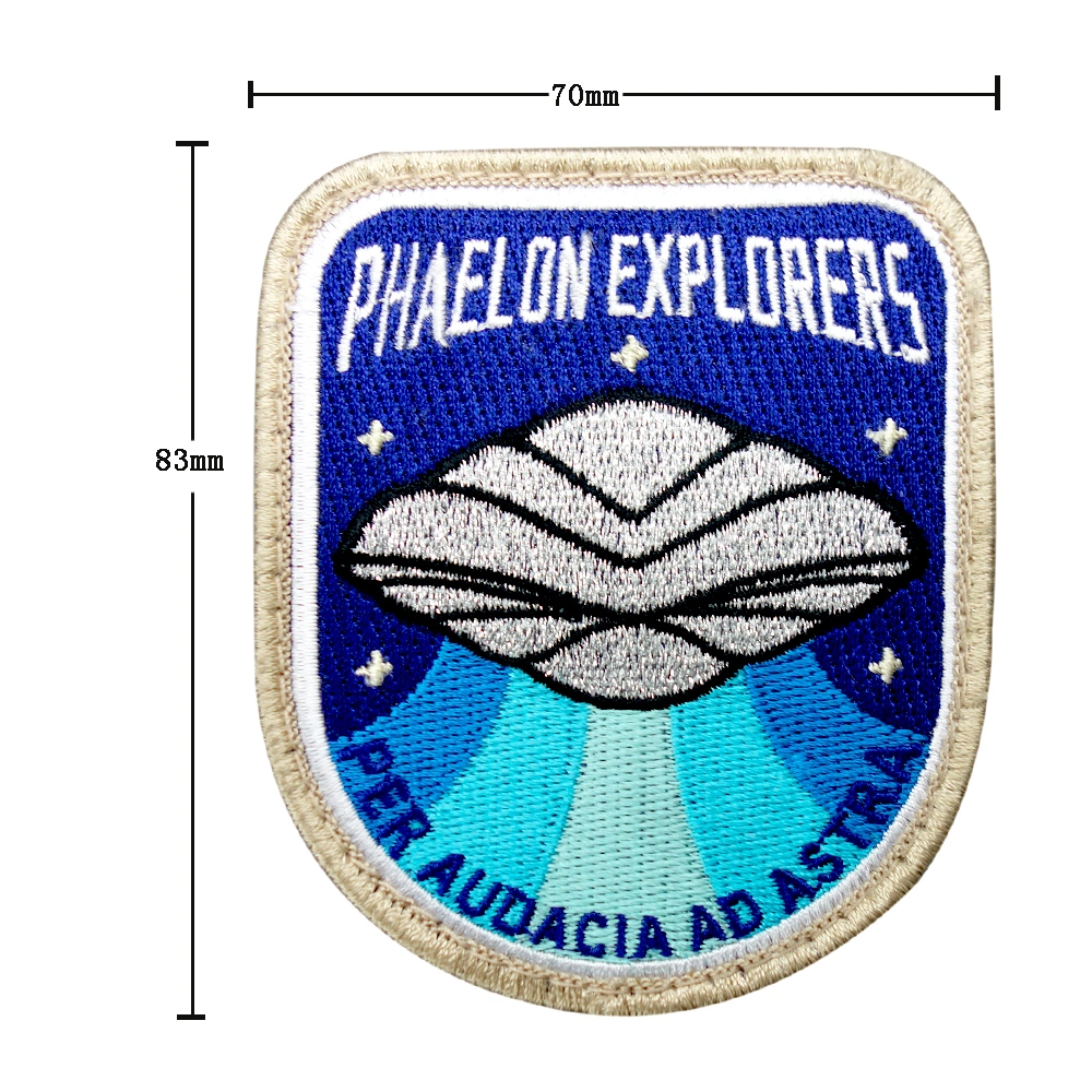 Customized Iron-on Embroidery Patch Material