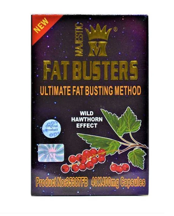 Fat Busters Weight Loss Kapseln Abnehmen Kapseln Lange Eisen-Box