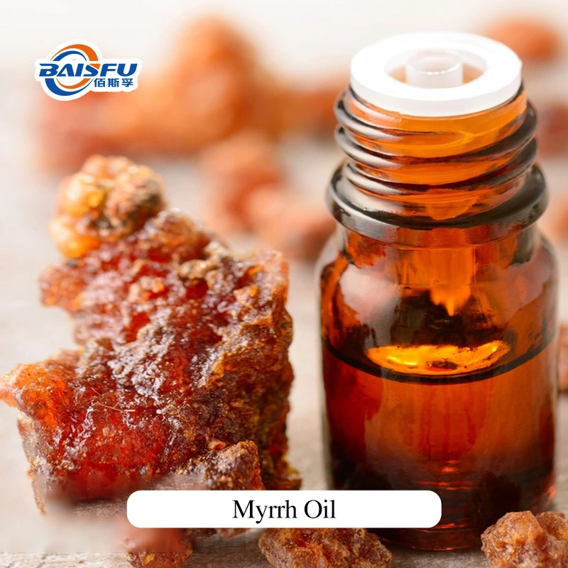 Baisfu Supply Myrrh Oil CAS 8016-37-3 Natyre Flavor Essential Oil