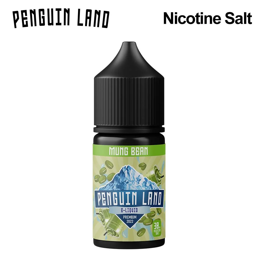 Pingouin de haute qualité des terres Meilleures ventes OEM ODM de la nicotine liquide sel E E jus pour Vape