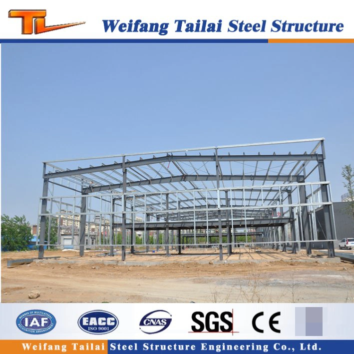 China vorgefertigte Stahl-Konstruktion Fabrik Leichtgewicht Stahlstruktur für Haus Vorgefertigte Stahl Werkstatt Lager Stahlkonstruktionen Gebäude