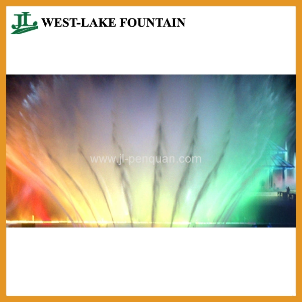 Hundreds of High Spray 170m Length Large Music Floating Lake Fountain