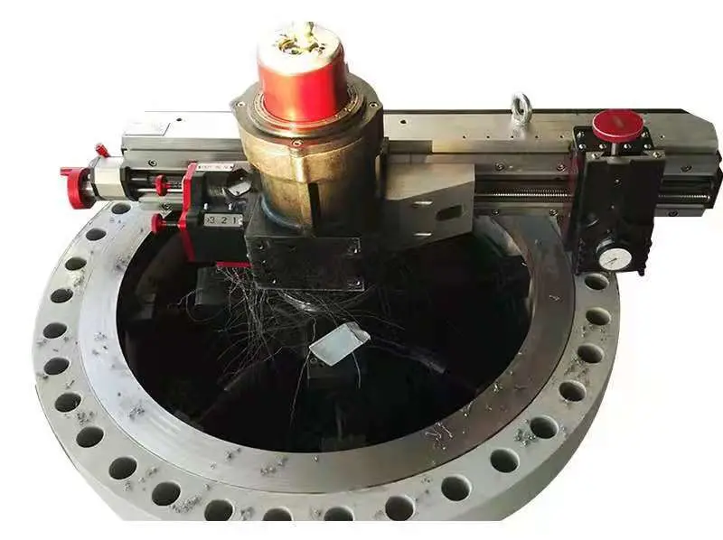 Cm860 on-Situ Flange Facing Machine Flanges Face Repair and Reforming Solutions