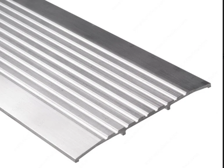 OEM Metal Transition Strip 80-400mm Aluminum Threshold for Carpet to Tile