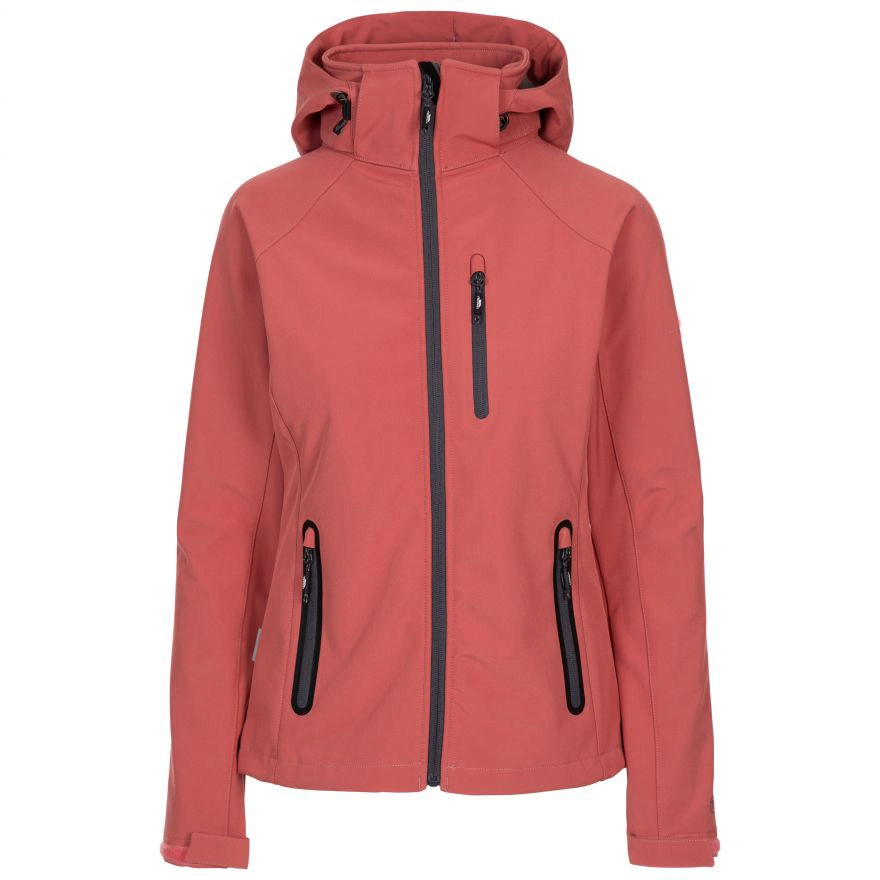 Custom Outdoor Clothing Camping Hiking Women Softshell Jacket Waterproof Pockets Sports Wear